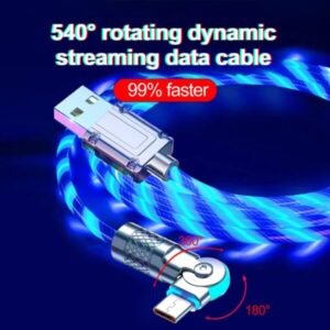 540掳 Rotating Streamer Data Cable